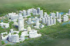 Phối cảnh Khu Công nghệ cao Hòa Lạc