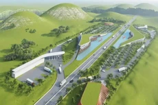 Phối cảnh Trạm dừng nghỉ. Ảnh minh họa