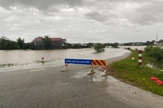 Tại Thừa Thiên Huế xảy ra mưa đặc biệt lớn, gây ngập lụt trên diện rộng