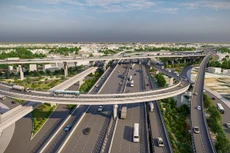 Phối cảnh vành đai 3 TPHCM tại khu vực nút giao Tân Vạn - cầu Nhơn Trạch và cao tốc TPHCM - Long Thành - Dầu Giây.