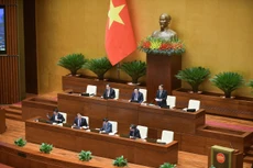 Phó Chủ tịch Quốc hội Nguyễn Đức Hải điều hành phiên họp ngày 26/3/2023