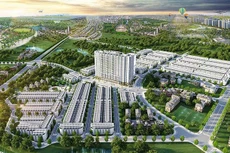 Phối cảnh khu đô thị Bàu Giang Quảng Ngãi