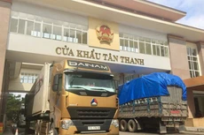 Hoạt động xuất nhập khẩu qua các cửa khẩu biên giới với Trung Quốc sẽ khôi phục thông quan bình thường từ ngày 28/1. Ảnh: NLĐ