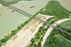 Phối cảnh cầu Nhơn Trạch