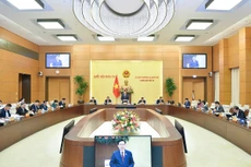 Quang cảnh Phiên họp thứ 22 của UBTVQH