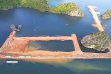 Tạm dừng công trình lấn biển vùng đệm vịnh Hạ Long của Công ty TNHH Đỗ Gia Capital