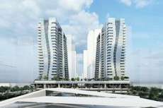 Phối cảnh dự án Khu phức hợp Sóng Việt