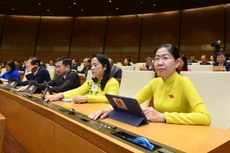 96,99% đại biểu tán thành Quốc hội thông qua Luật Phòng, chống rửa tiền (sửa đổi)