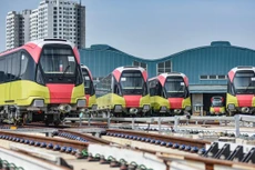 Dự án đường sắt đô thị Nhổn - ga Hà Nội đang chậm tiến độ