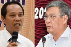 Ông Nguyễn Đức Hòa (trái) và ông Nguyễn Văn Phong - hai Phó Chủ tịch UBND tỉnh Bình Thuận. Nguồn: tuoitre.vn
