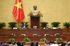 Sáng 11/11, Quốc hội thảo luận ở hội trường về dự án Luật Giao dịch điện tử (sửa đổi).