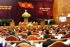 Các đại biểu dự Hội nghị lần thứ 6 Ban Chấp hành Trung ương Đảng khóa XIII