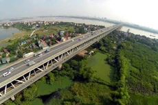 Cầu Thăng Long được sửa chữa, thông xe vào đầu năm 2021