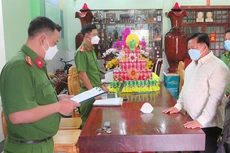 Công an công bố lệnh bắt Nguyễn Bá Quận Ảnh: Công an cung cấp