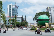 Một góc thành phố Sóc Trăng