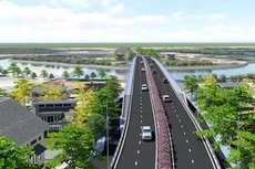 Phối cảnh đường cao tốc Tuyên Quang - Phú Thọ kết nối với cao tốc Hà Nội - Lào Cai 