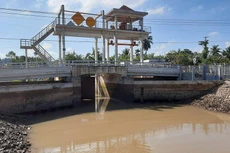 Cả 2 gói thầu xây lắp có giá trị lớn của Dự án cống ngăn mặn tại Bến Tre đều có tỷ lệ giảm giá ấn tượng. Ảnh chỉ mang tính minh họa. Nguồn Internet