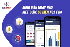 EVNHANOI ra mắt ứng tra cứu, theo dõi chỉ số điện năng tiêu thụ hàng ngày