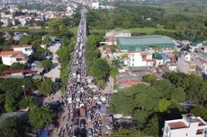 Dự án Cải tạo, nâng cấp Quốc lộ 6 đoạn Ba La - Xuân Mai (dài 21,7 km) có tổng mức đầu tư là 8.112 tỷ đồng. Ảnh: Internet