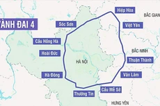 Đường Vành đai 4 đi qua nhiều quận, huyện. Ảnh chỉ mang tính minh họa. Nguồn Internet