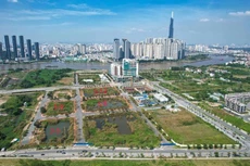 Khu đô thị mới Thủ Thiêm tại TP.HCM.