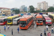 Bến xe Hà Nội đang chuẩn bị cao điểm phục vụ hành khách dịp Tết Nguyên đán 2023. Ảnh minh hoạ: Internet
