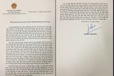 Thư của Thủ tướng gửi Quân đội nhân dân Việt Nam