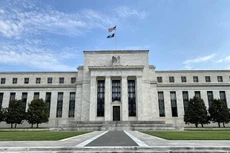 Trụ sở Ngân hàng Dự trữ liên bang Mỹ (Fed) tại Washington, DC. (Ảnh: AFP/TTXVN)