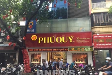 Giá vàng trong nước sáng 1/9 tiếp tục tăng 100 nghìn đồng/lượng. Ảnh: Diệp Anh/BNEWS/TTXVN