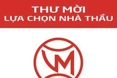 THƯ MỜI LỰA CHỌN NHÀ THẦU