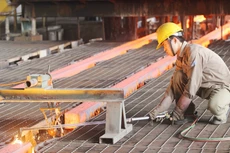 Sau nửa đầu năm kinh doanh chật vật, tiêu thụ thép tăng mạnh trong quý III/2020. Ảnh: Tường Lâm