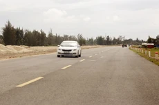 Gói thầu số 8 ĐT.719B và Gói thầu số 7 ĐT.719 là 2 gói xây lắp chính thuộc 2 dự án giao thông rất quan trọng của tỉnh Bình Thuận nhằm kết nối với cao tốc Phan Thiết - Dầu Giây. Ảnh: Lê Tiên