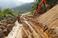 Công ty TNHH An Nguyên được công bố trúng nhiều gói thầu xây lắp trên địa bàn tỉnh Đắk Lắk. Ảnh: Vi Hồng Thái