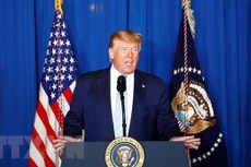 Tổng thống Mỹ Donald Trump. (Ảnh: AFP/TTXVN)