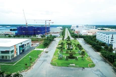 Bất động sản khu công nghiệp là phân khúc duy trì được xu hướng tăng trưởng ổn định bất chấp những tác động nặng nề của đại dịch Covid-19. Ảnh: Lê Tiên