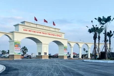 Dự án Khu đô thị sinh thái Thành Công, huyện Kinh Môn (giai đoạn 1) có diện tích 35,92 ha, tổng vốn đầu tư 546,320 tỷ đồng. Ảnh: Thanh Hương