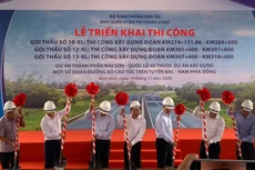 Triển khai thi công 3 gói thầu Dự án đầu tư xây dựng đoạn Mai Sơn - Quốc lộ 45