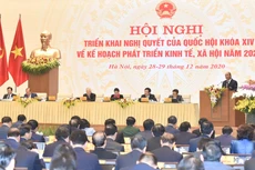 Việc tháo gỡ khó khăn, vướng mắc đối với hoạt động sản xuất, kinh doanh được Chính phủ, Thủ tướng Chính phủ hết sức quan tâm chỉ đạo thực hiện. Ảnh: Hiếu Nguyễn