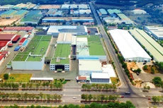 Giai đoạn 2016 - 2019, giá trị xuất khẩu trung bình hàng năm của các khu công nghiệp, khu kinh tế chiếm trên 55% tổng kim ngạch xuất khẩu của cả nước. Ảnh: Lê Tiên