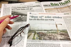 Nếu phát hiện bên mời thầu không đính kèm đầy đủ file HSMT và hồ sơ thiết kế bản vẽ thi công, nhà thầu có thể phản ánh tới Đường dây nóng của Báo Đấu thầu số 024 3768 6611. Ảnh: Nhã Chi