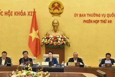 Phiên họp thứ 49 của Ủy ban Thường vụ Quốc hội đã hoàn thành chương trình đề ra. Ảnh: Vũ Quang Khánh