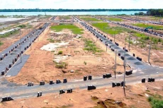 Công ty CP Tập đoàn Đất Xanh là nhà đầu tư duy nhất nộp hồ sơ đăng ký thực hiện Dự án Khu đô thị mới Mái Dầm. Ảnh: Tuấn Sơn