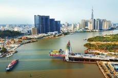 9 tháng đầu năm, giải ngân vốn đầu tư công ước đạt 269,2 nghìn tỷ đồng, bằng 57,2% so với kế hoạch Thủ tướng giao. Ảnh: Lê Tiên