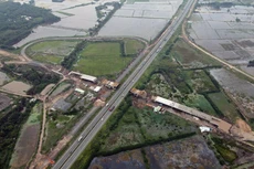 Hợp long cầu vượt nút giao 319 kết nối cao tốc Long Thành