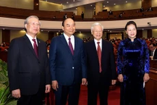 Chùm ảnh: Trọng thể khai mạc Hội nghị Trung ương 14