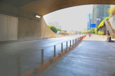 Gói thầu Cung cấp thiết bị công nghệ thi công xây lắp công trình thuộc Dự án Đầu tư lắp đặt hệ thống chữa cháy tự động bên trong đường hầm sông Sài Gòn có giá gần 97 tỷ đồng. Ảnh: Lê Tiên