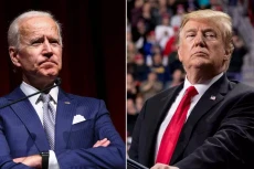 Hai ứng viên tổng thống Mỹ 2020, ông Joe Biden (trái) và ông Donald Trump - Ảnh: ABC.