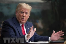 Tổng thống Mỹ Donald Trump.(Nguồn: AFP/TTXVN)