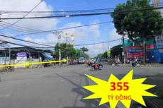 Một lô bất động sản ở TP.HCM được ngân hàng rao bán 355 tỉ đồng để xử lý nợ
