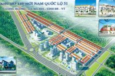 Phối cảnh dự án Khu đô thị mới Nam Quốc lộ 51